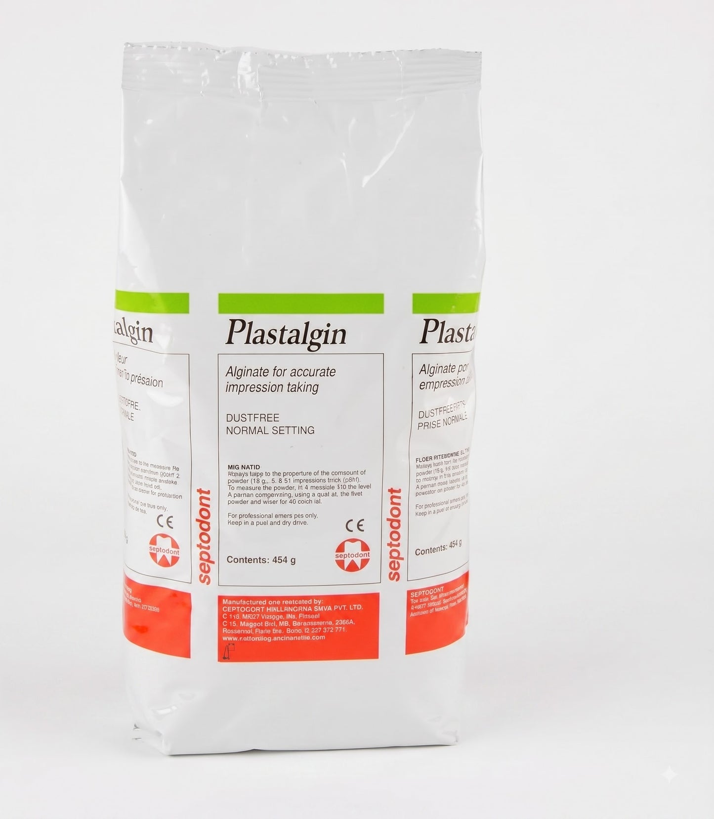 Septodont Plastalgin Alginate Impression Material