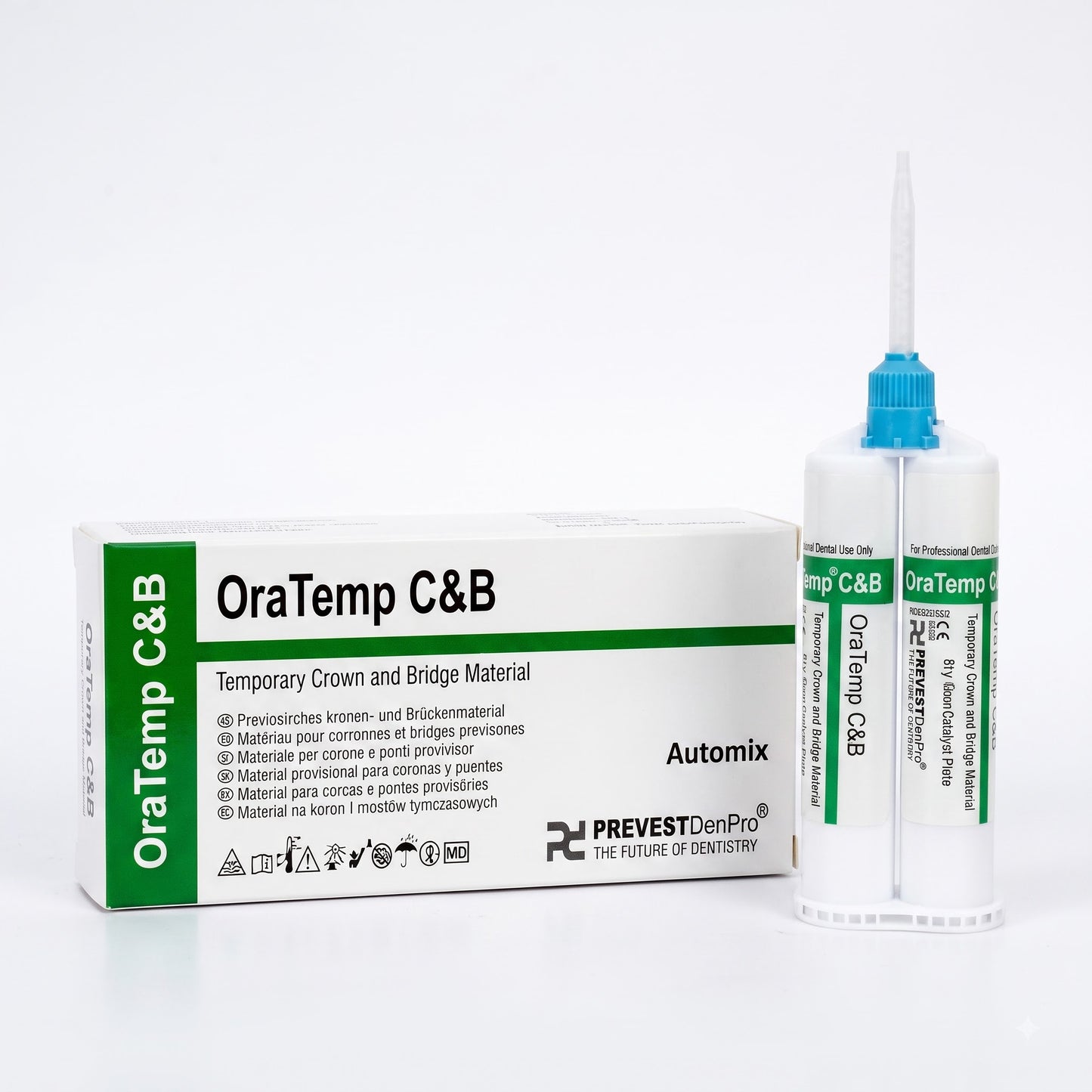 Prevest DenPro OraTemp C&B | Temporary Crown and Bridge Material