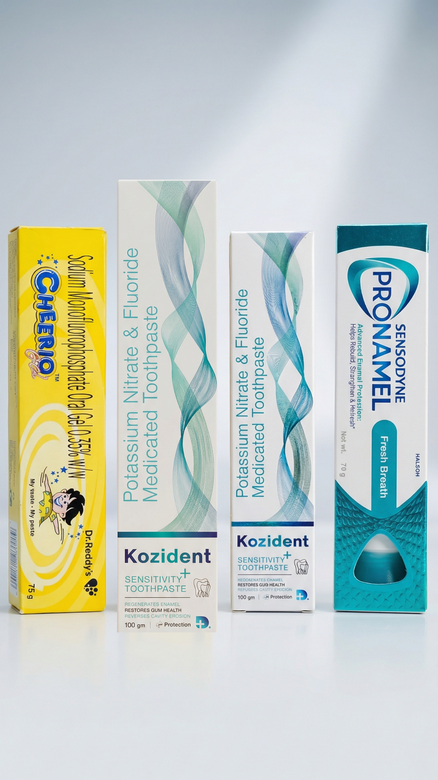Complete Oral Care Combo (4 Toothpastes)- Daily Use Paste