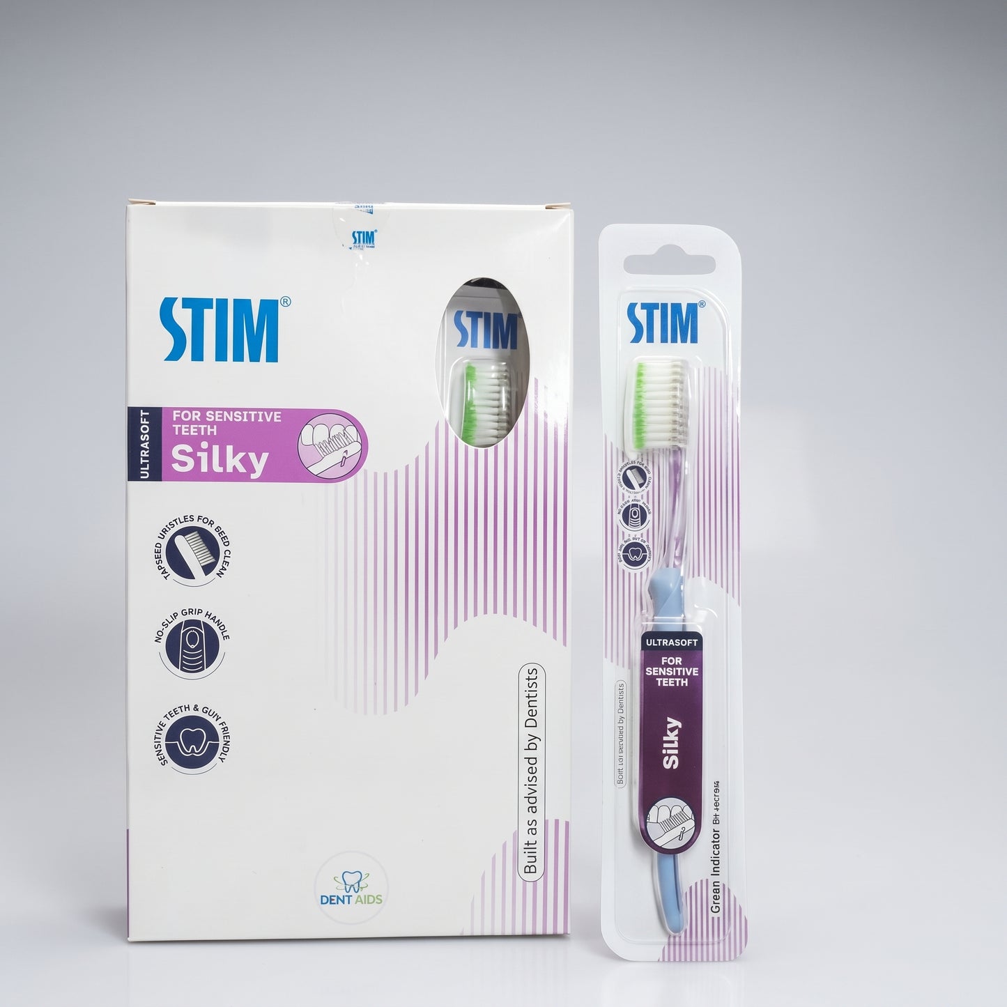 Stim Silky Pack of 12 Toothbrush