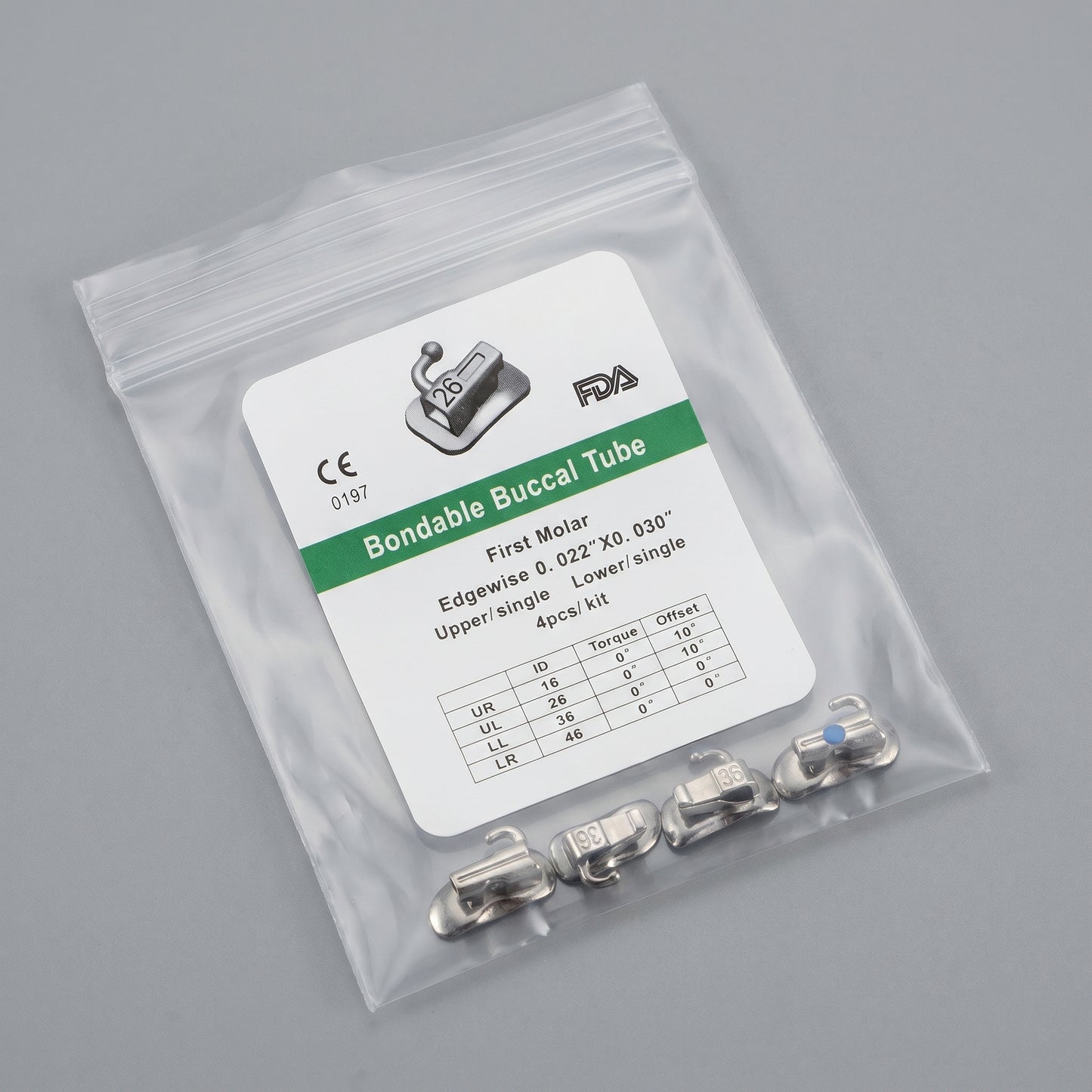 Bondable Buccal Tube