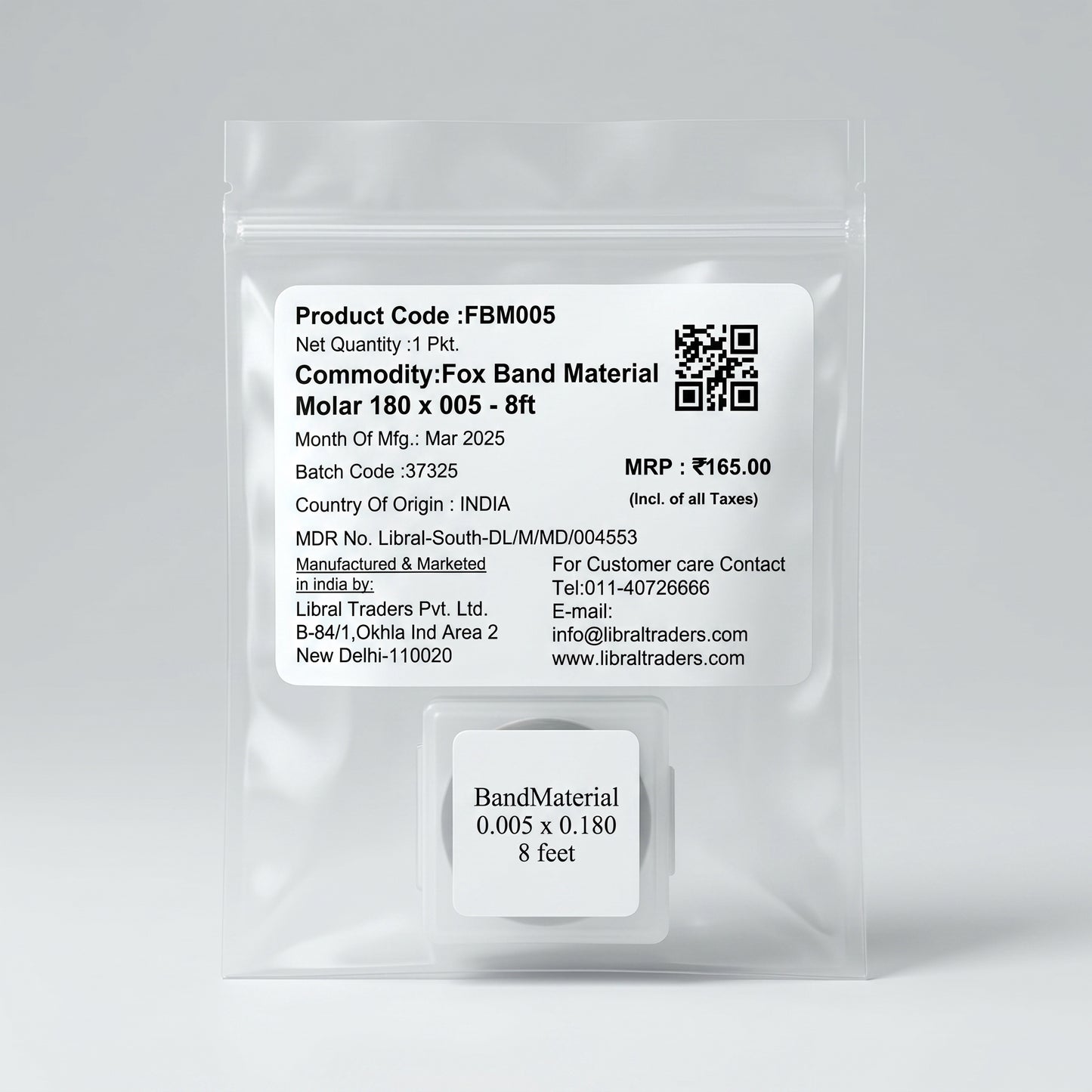 Fox Band Material Molar 180*005 - 8ft