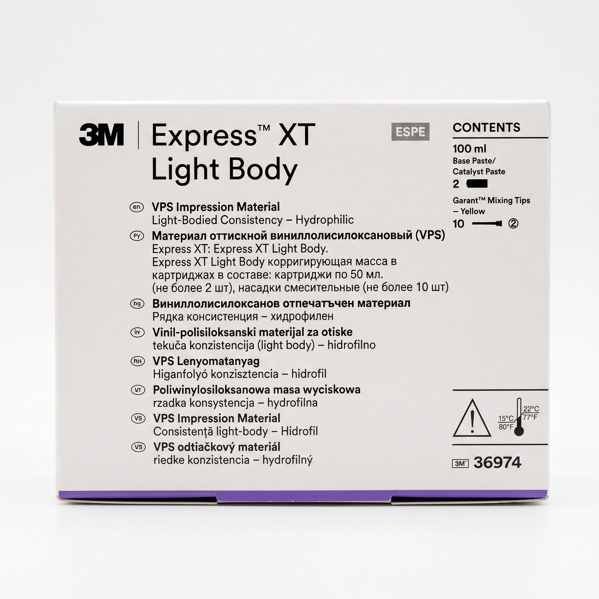 3M ESPE Express XT Light Body |VPS Impression Material