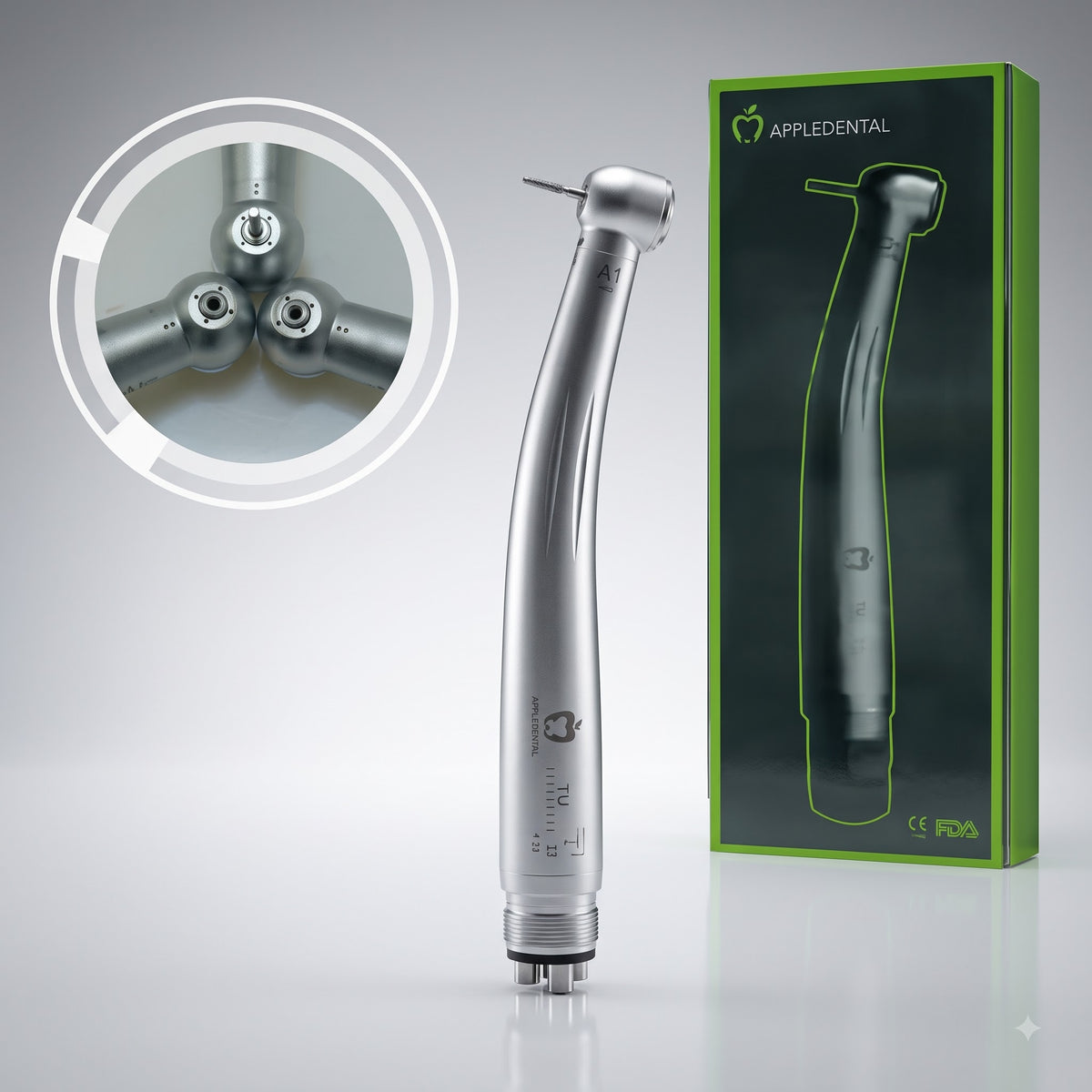 AppleDental A1-TU Dental Air Rotor