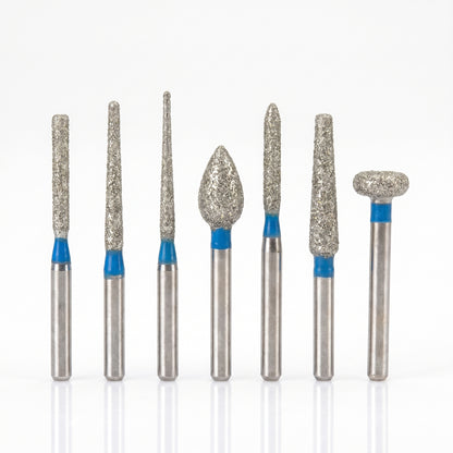 Pivo Airrotor Crown Preparation Burs – Set of 7