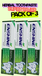 Enshine Herbal Toothpaste Super Saver Pack of 3 (Daily Use Paste)