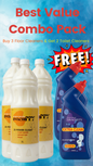 Swachiffy Best Value Combo Pack Combo Pack (3 Floor + 2 Toilet Cleaners)