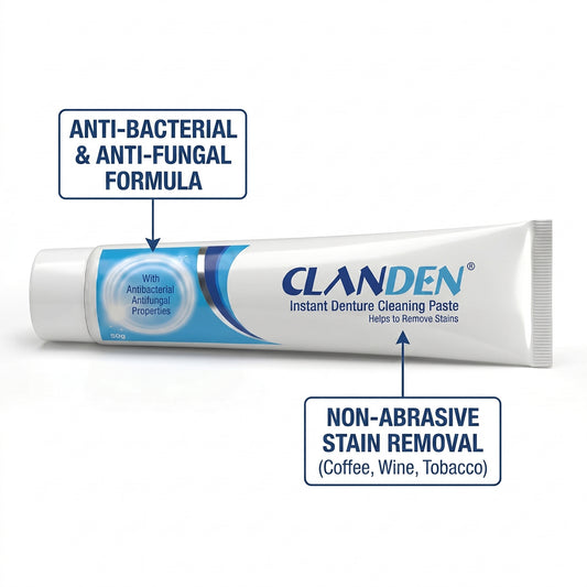 Stim Clanden | Instant Denture Cleaning Paste