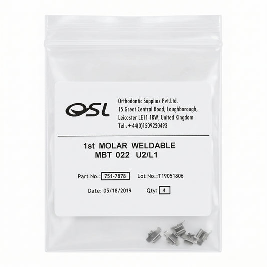 OSL 1st Molar Weldable MBT 022 U2/L1 | Qty 4