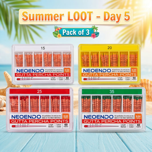 NEOENDO Gutta Percha | Pack of 3 | Summer LOOT