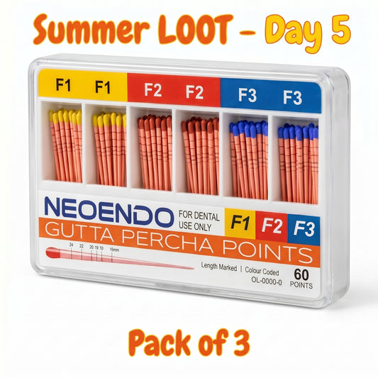 NEOENDO Paper Point | Pack of 3 | Summer LOOT