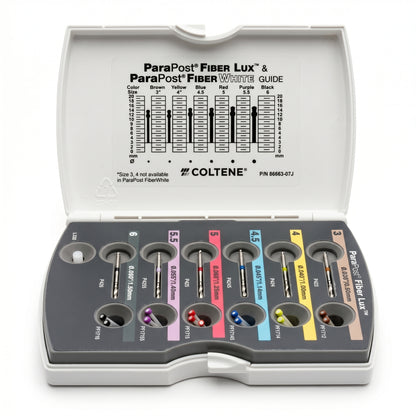 Coltene ParaPost® PF-180 Taper Lux Fiber Post Kit