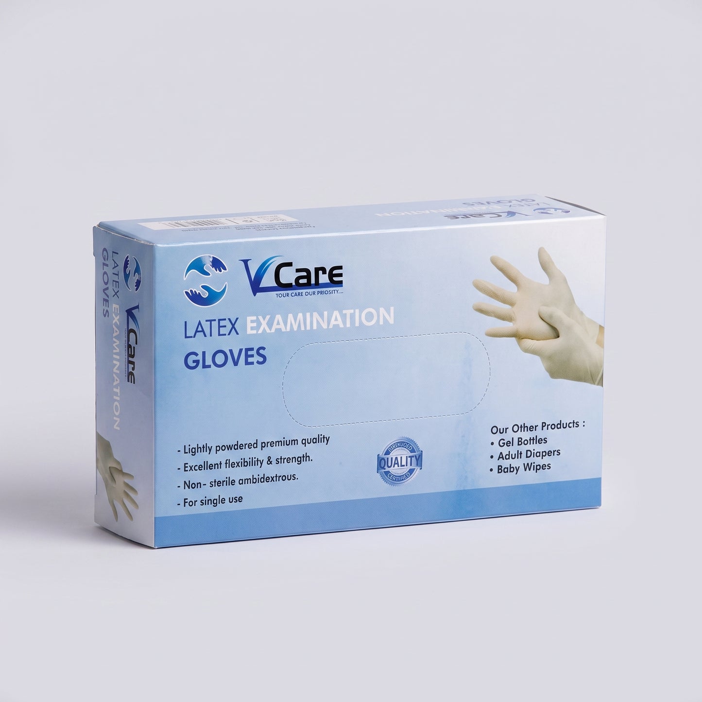 Latex Examination Gloves |100 Gloves Per Box