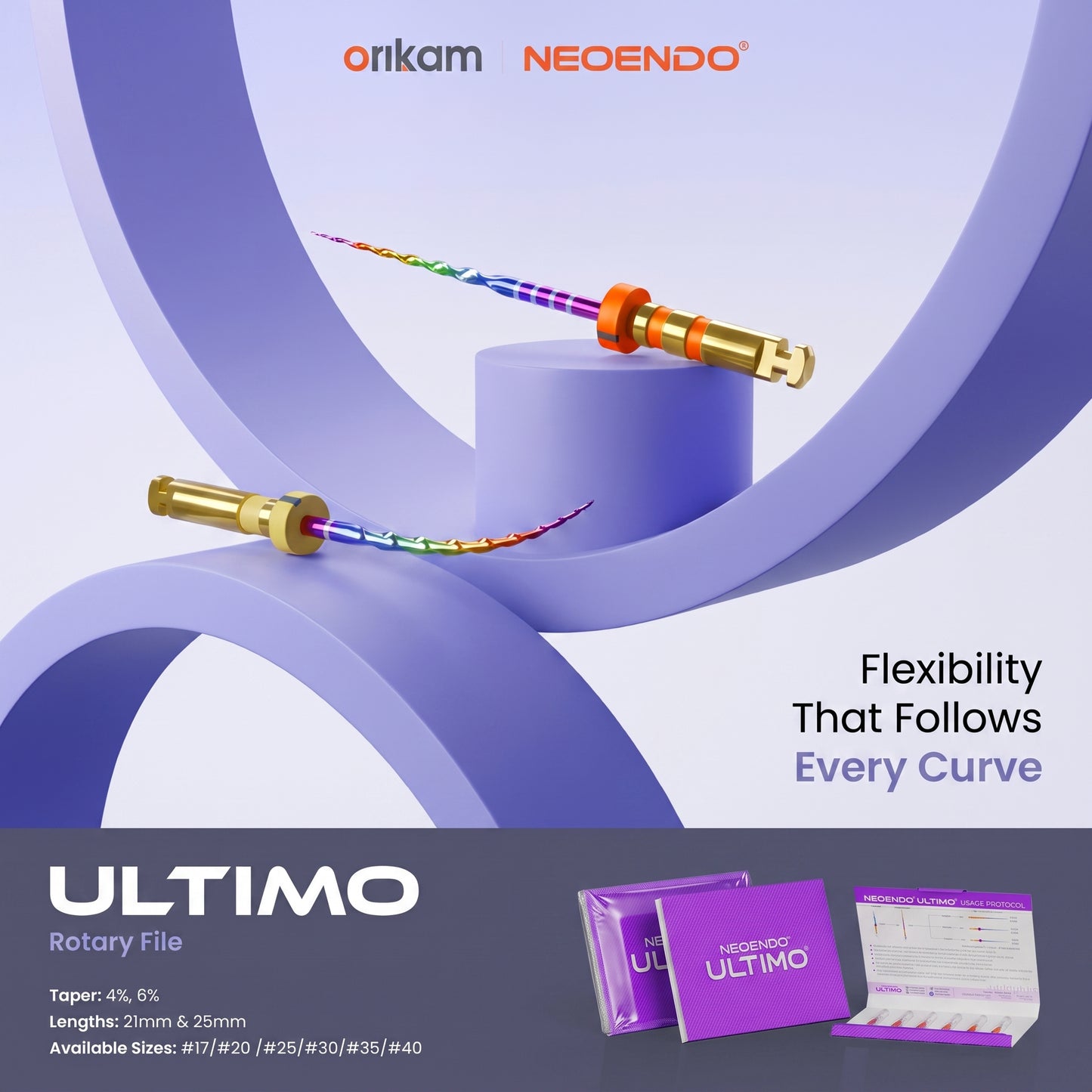 Orikam NeoEndo Ultimo Rotary Files