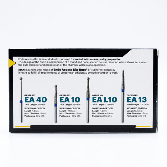 MANI Endo Access Dia-Burs | Strip of 5 Burs