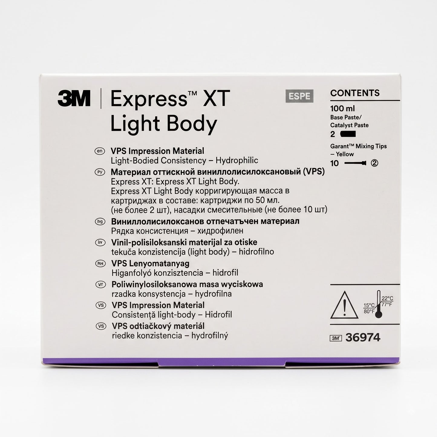 3M ESPE Express XT Light Body |VPS Impression Material
